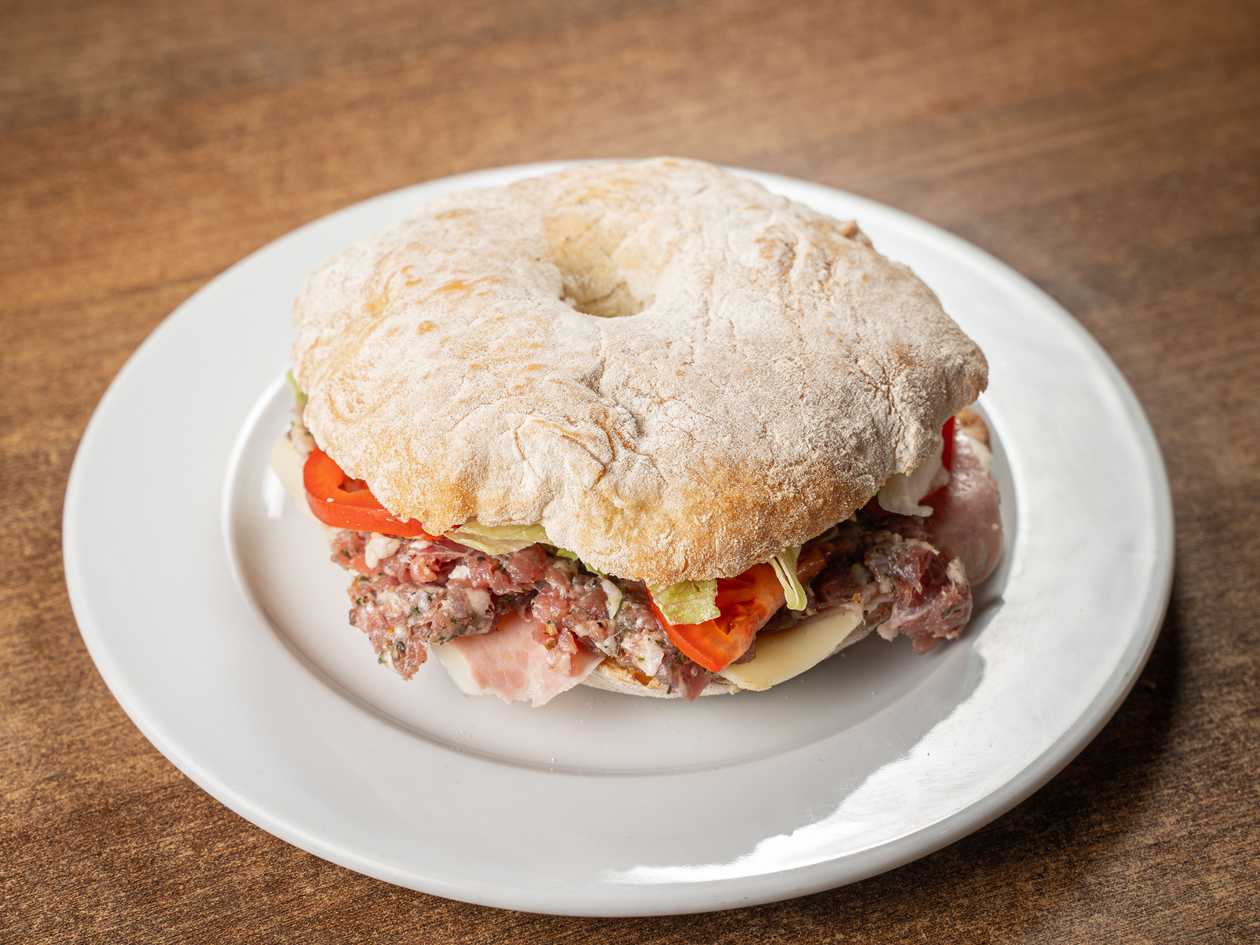 Ham And Cheese Ftira