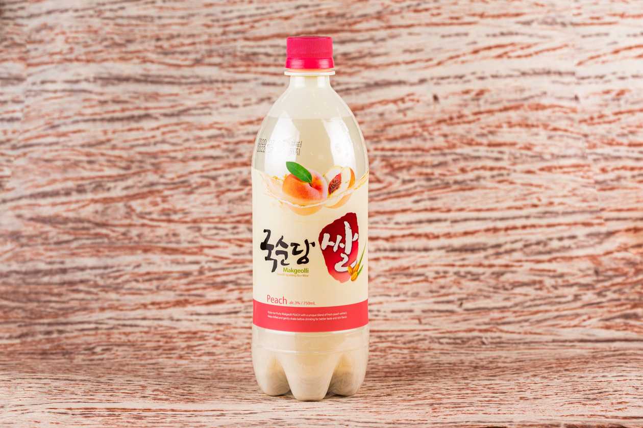 Korean Makgeolli (Peach) 0,75 l