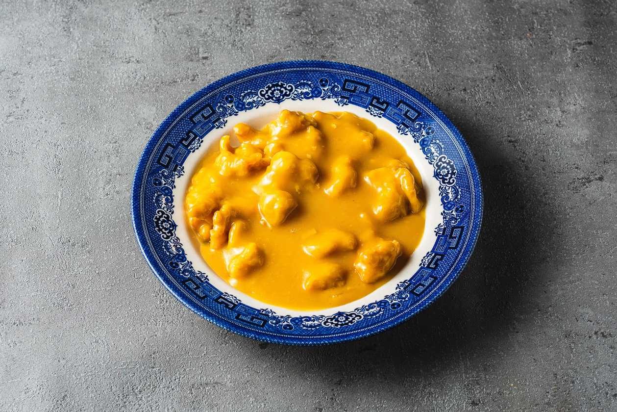 19. Chicken in sweet mango sauce