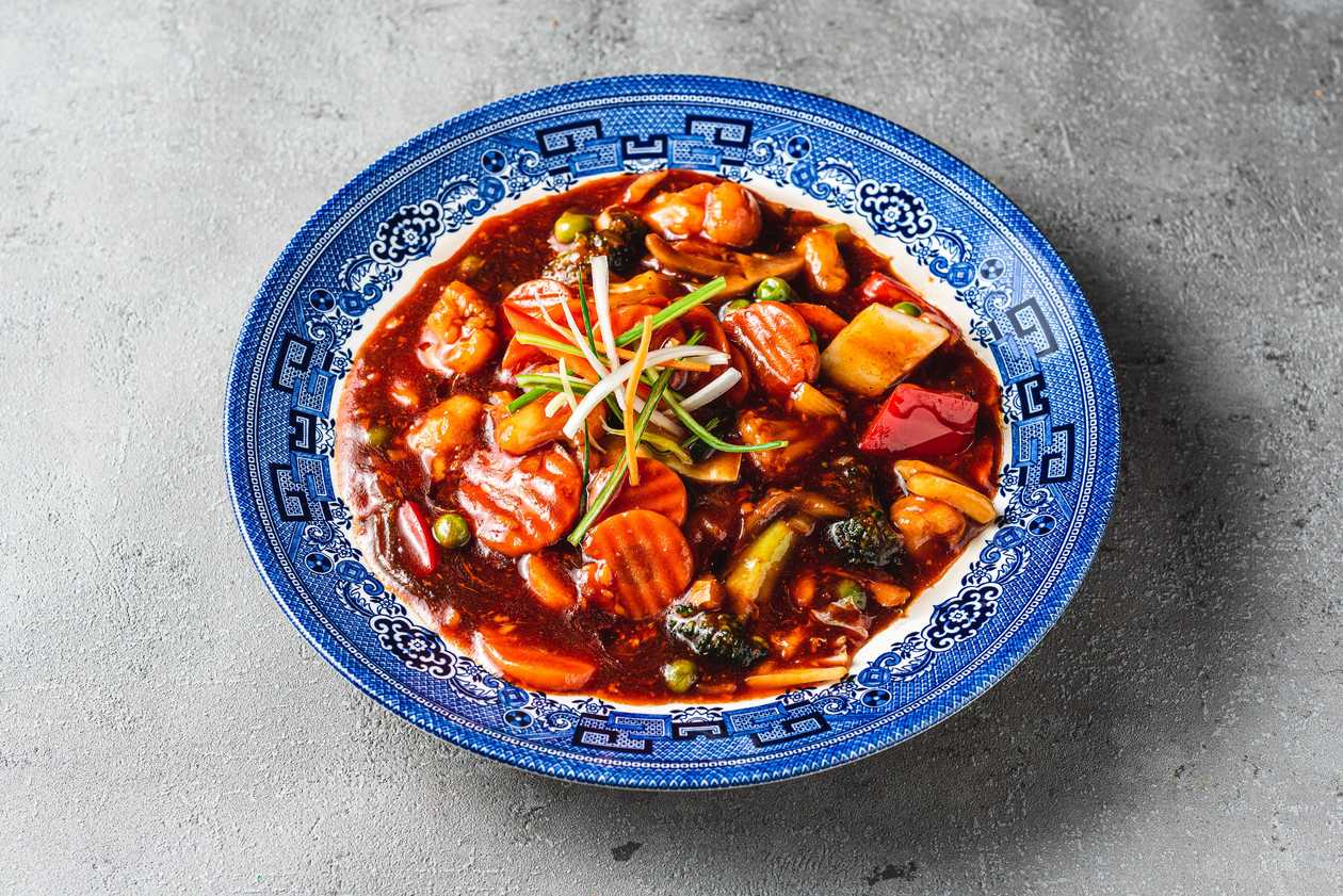 82. Sweet and sour vegetables