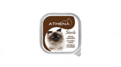 Athena, Cat Food with Turkey Meat & Potatoes, 100 g
