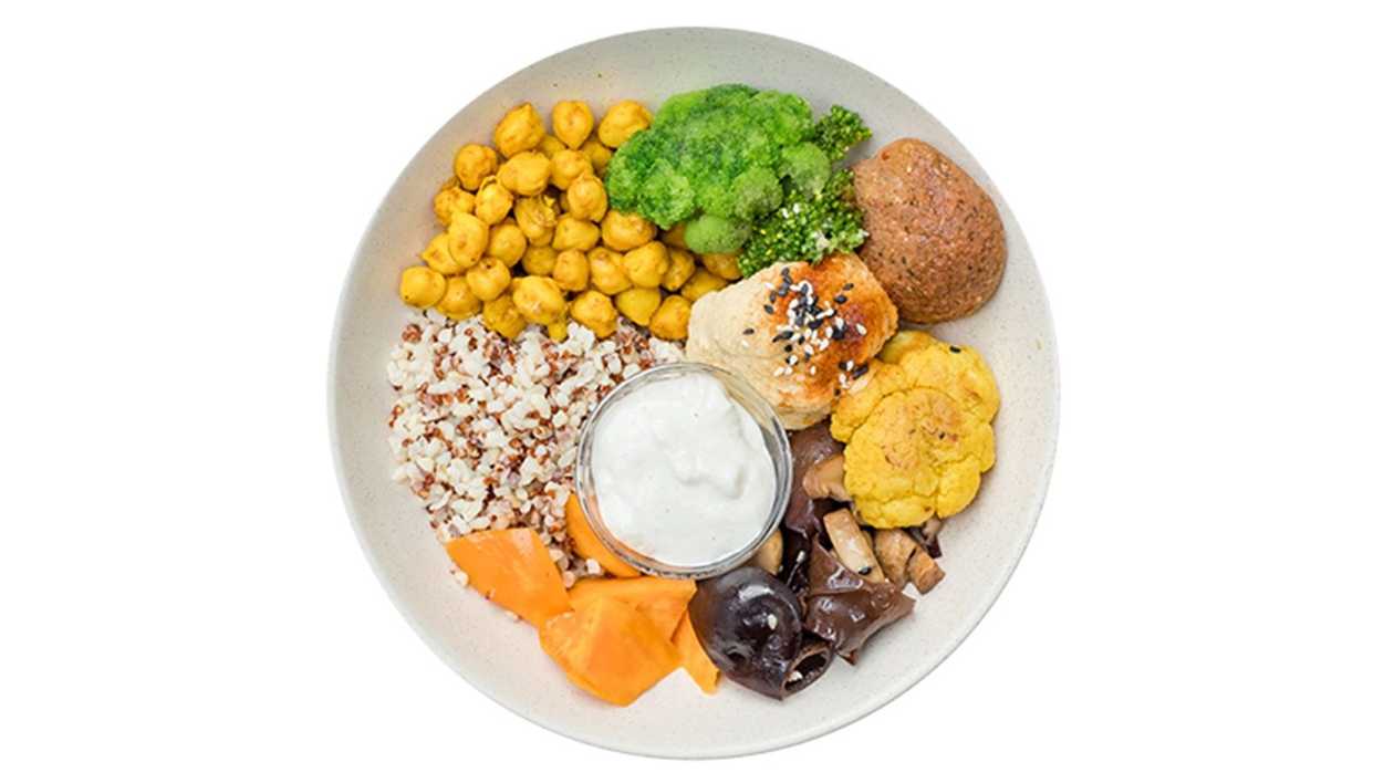 India falafel bowl