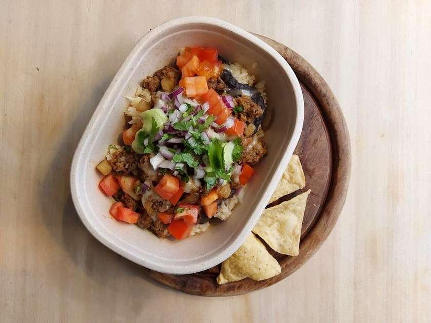 Naked burrito
