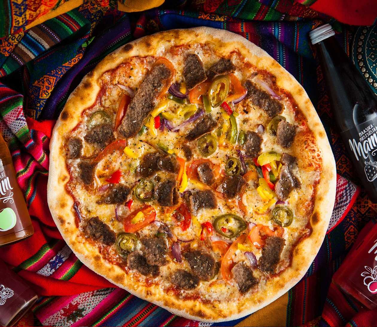 Kebab Pizza 40 cm