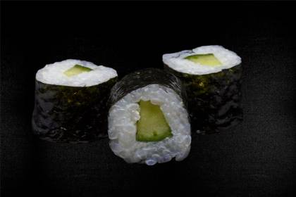 1. Nori sushi with cucumber