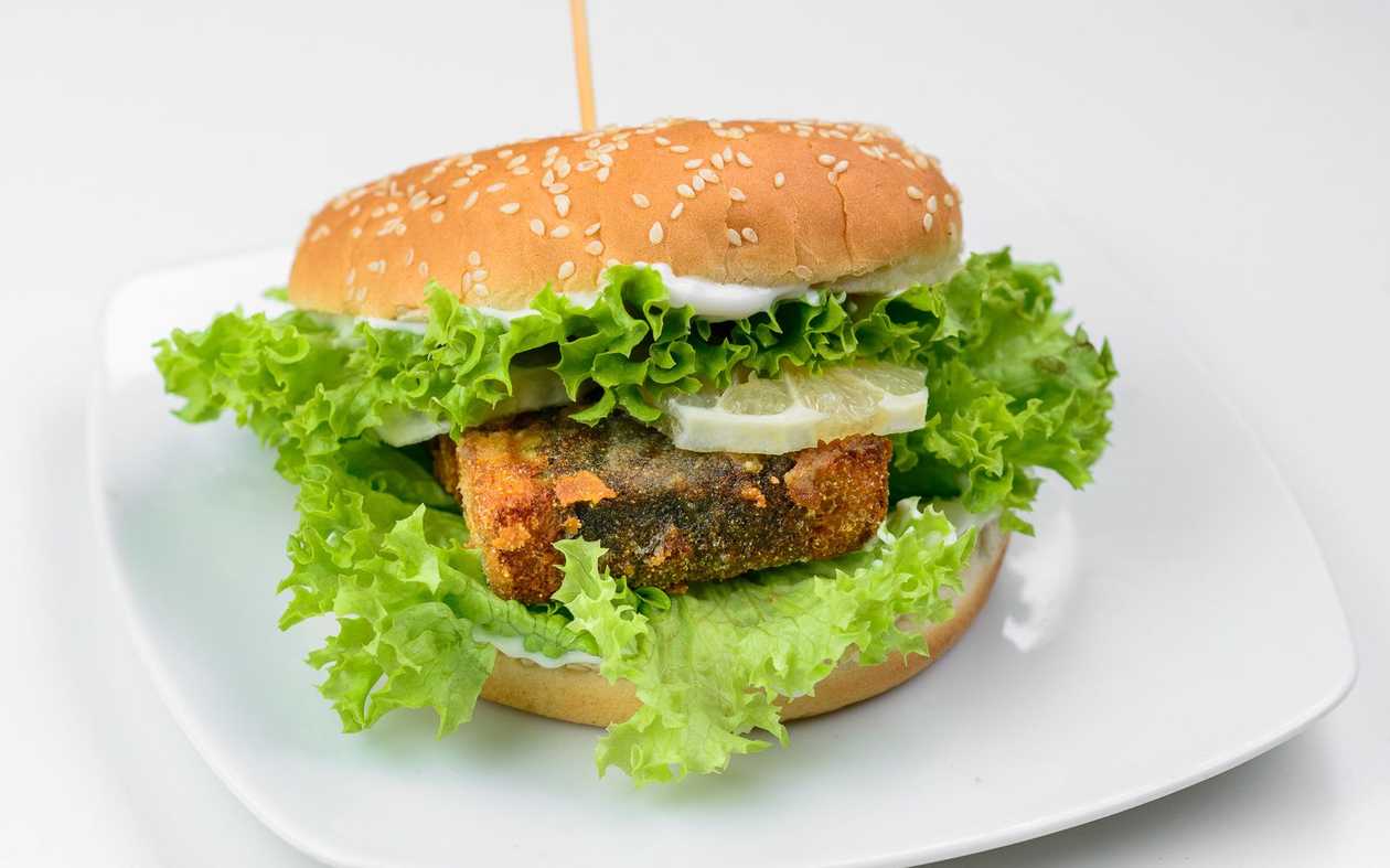 Happy VegFish Fillet Burger