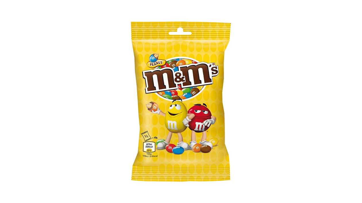 Dražejas M&M ar riekstiem