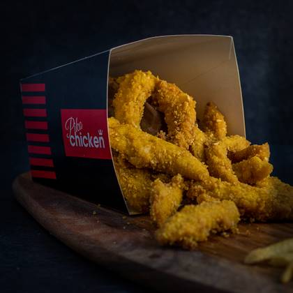 Crispy chicken strips (5 pcs)