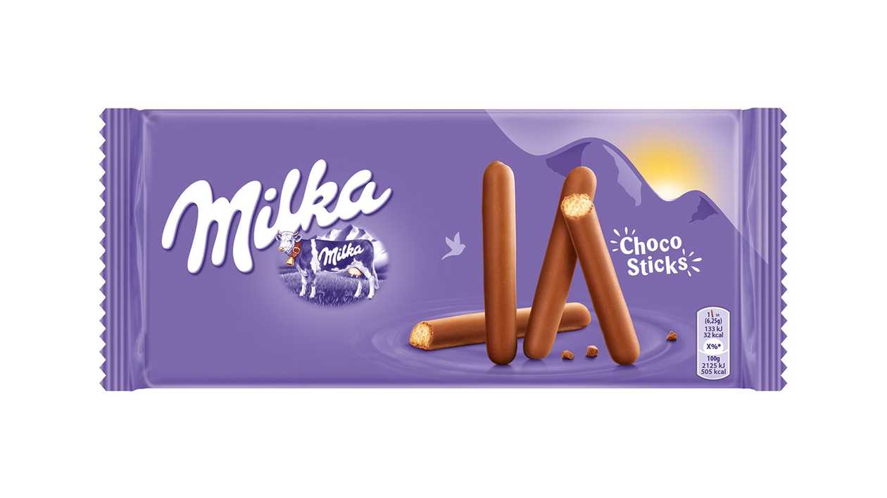 Cepumi Milka choco Stix 112g