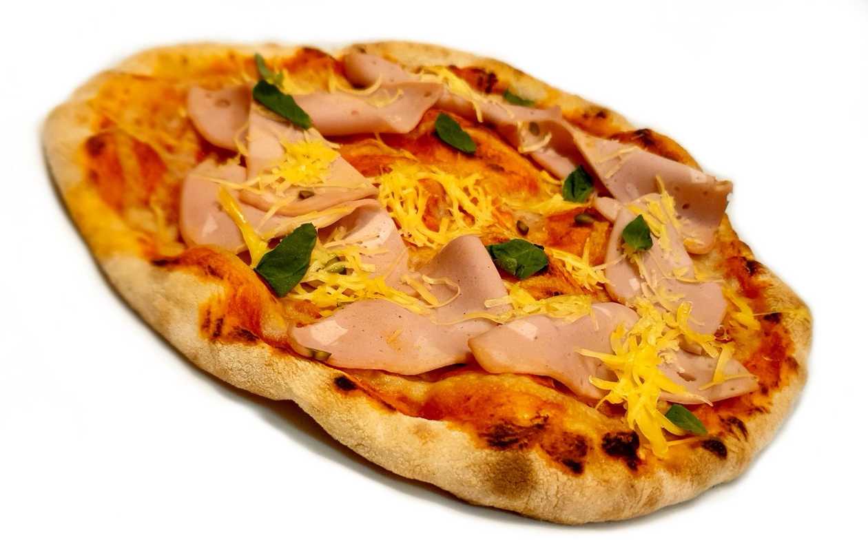 Pizza VegHam'n'Cheddar