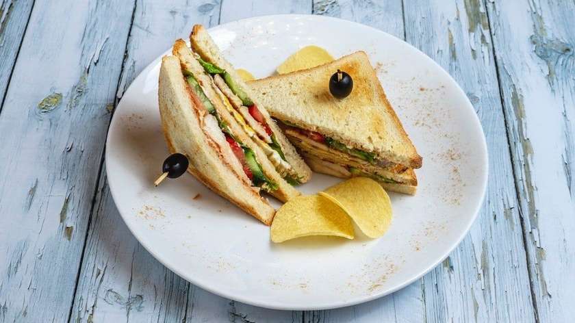 Club Sandwich with Chicken