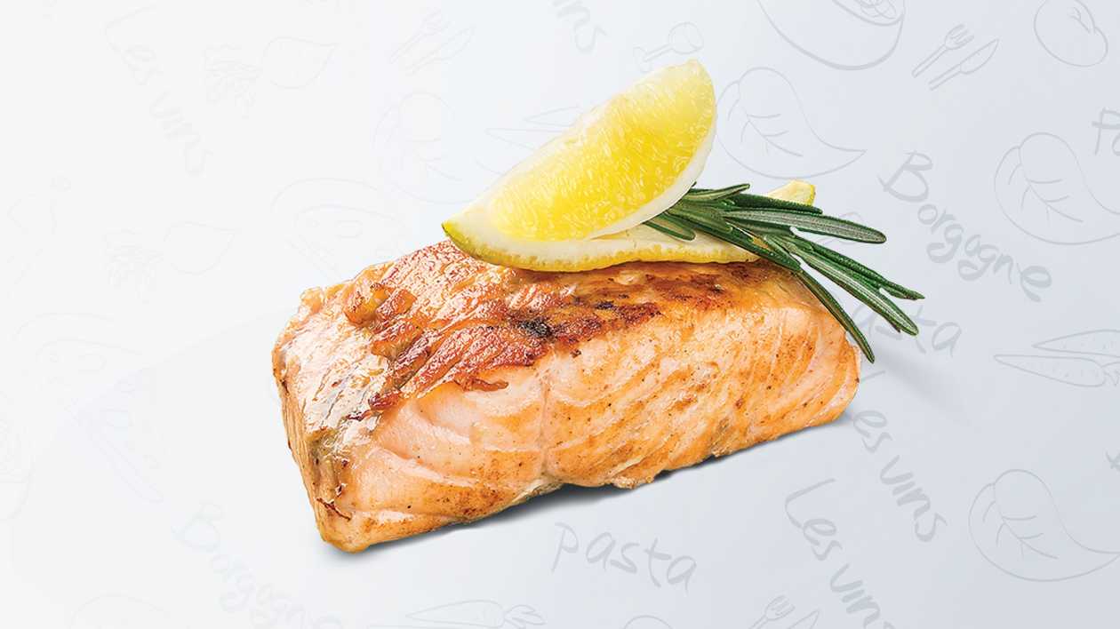 Grilled salmon