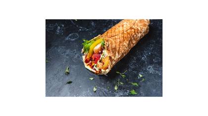 Chicken fillet with mozzarella and BBQ