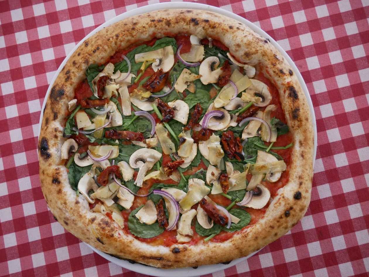 Spinaci e funghi