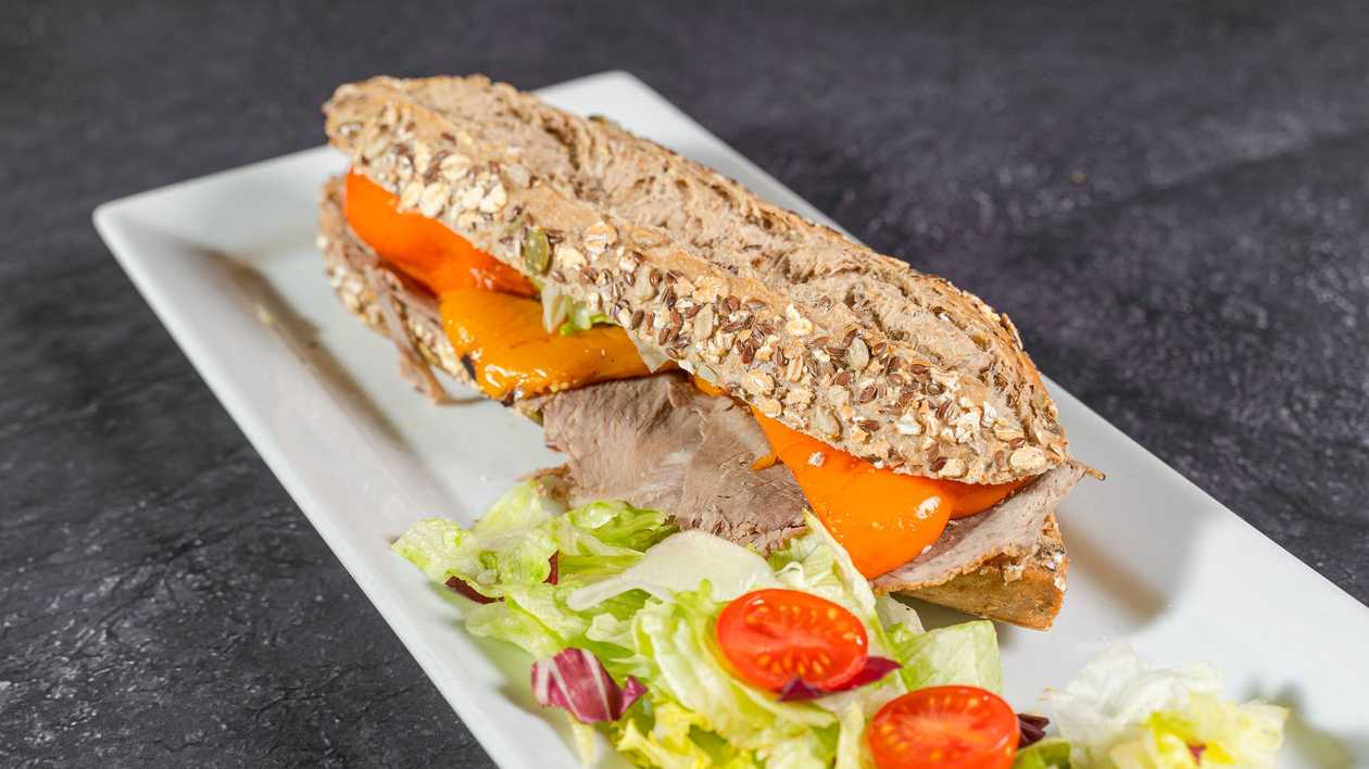 Beef & Pepper Bread