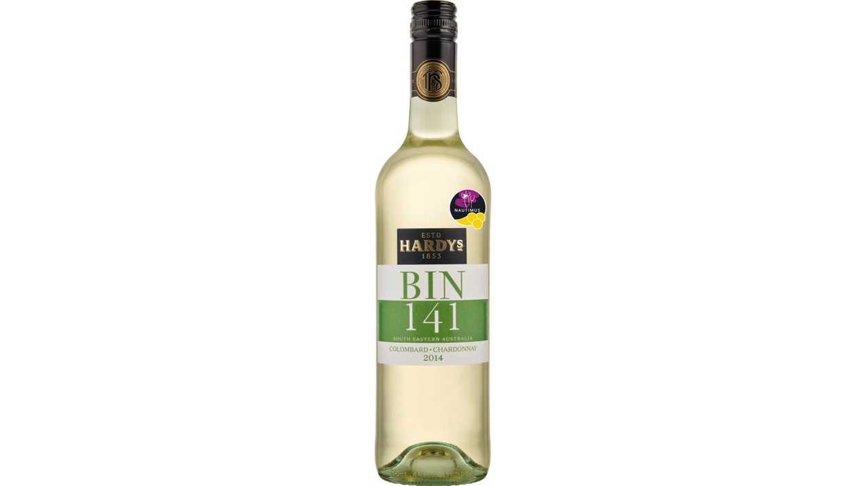 Hardys BIN 141 Col-Chardonnay 12.5%, 0,75 l