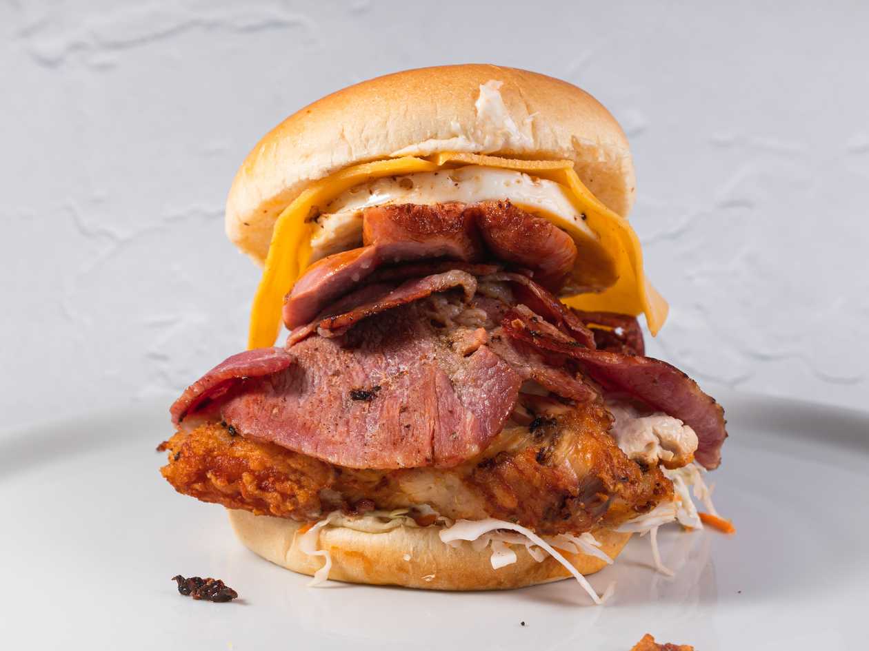 XXL Fillet Burger & Fries