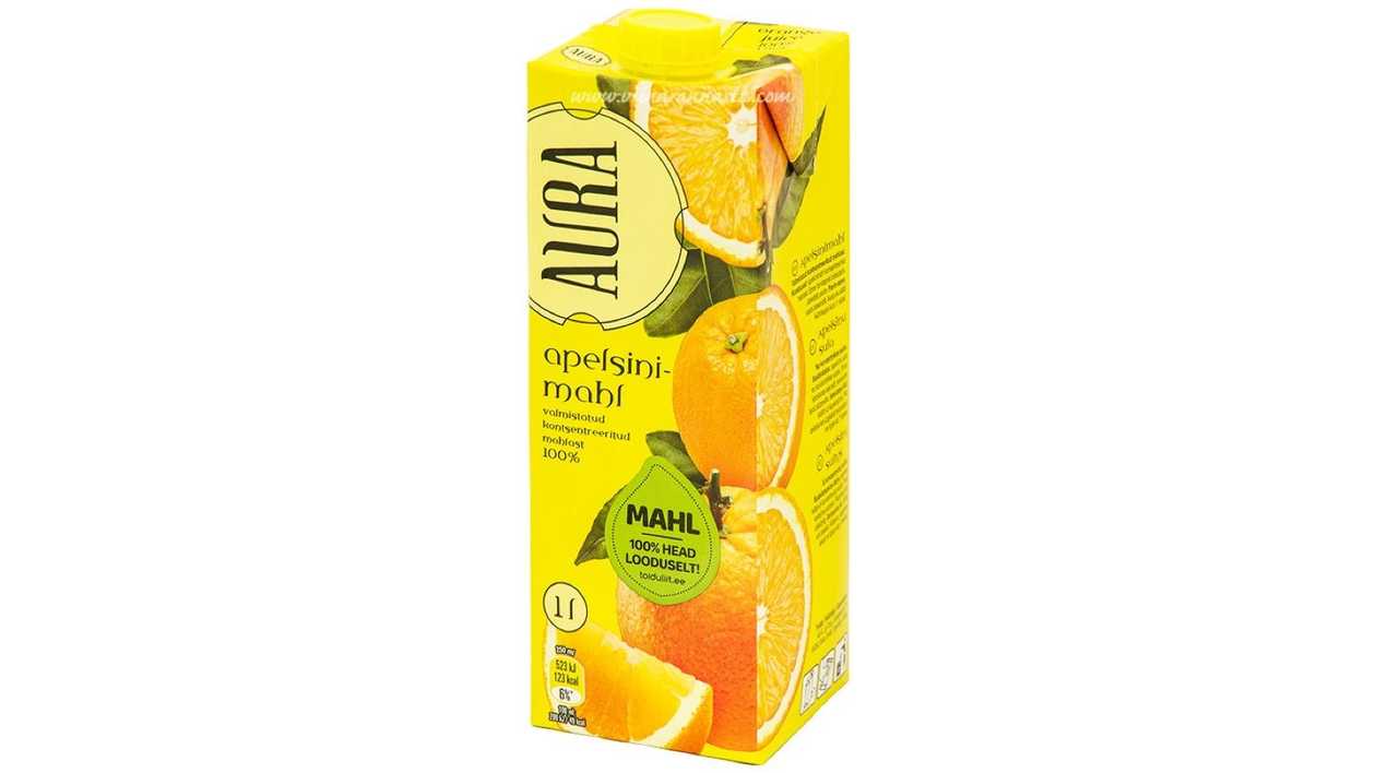 Aura Apelsinimahl, 1 l