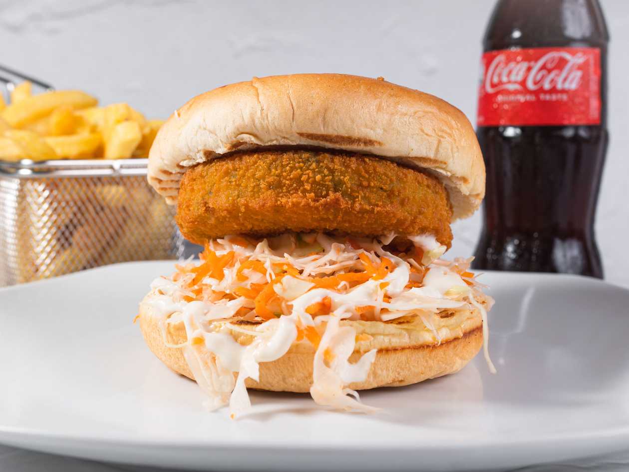 Veggy Burger & Fries