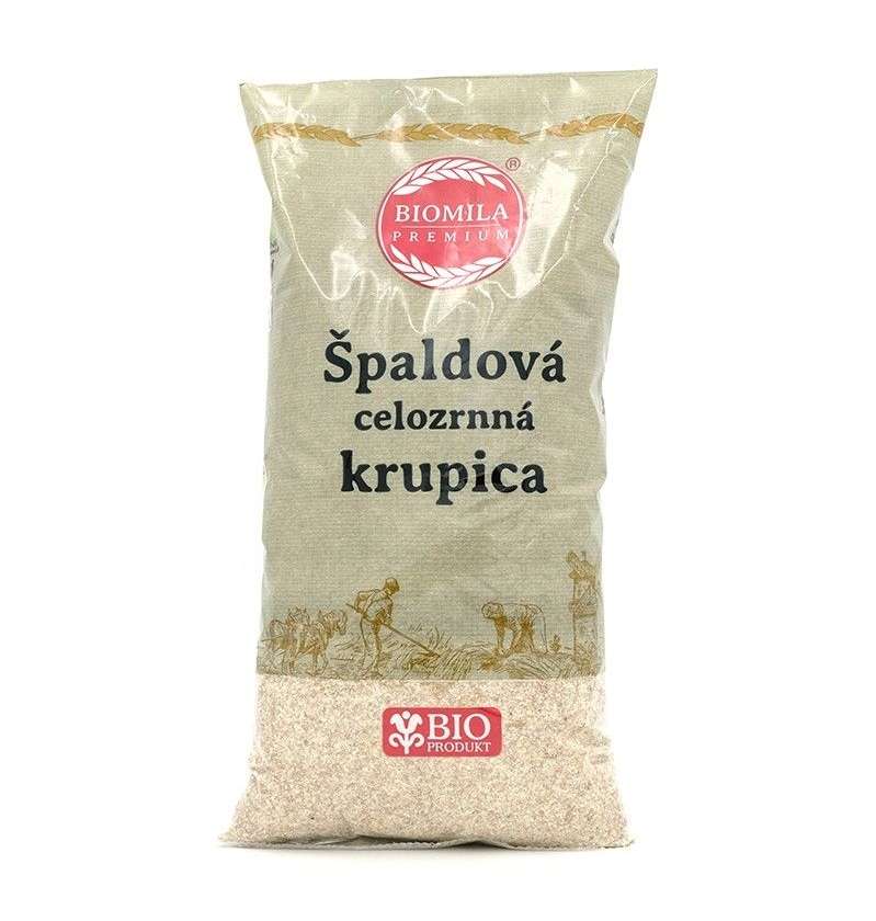 Wholegrain spelled semolina bio biomila