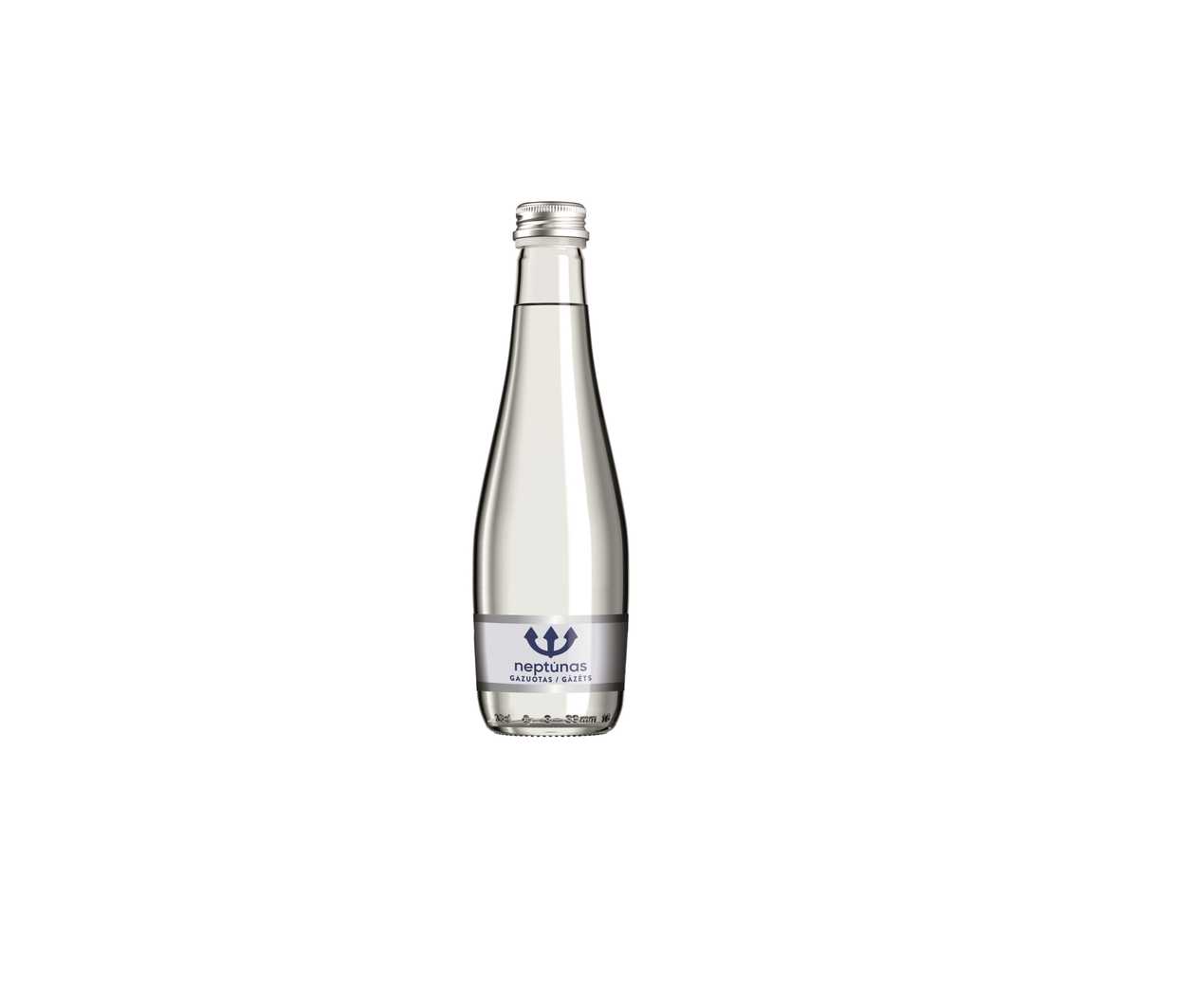 Gazuotas vanduo 0,25 l
