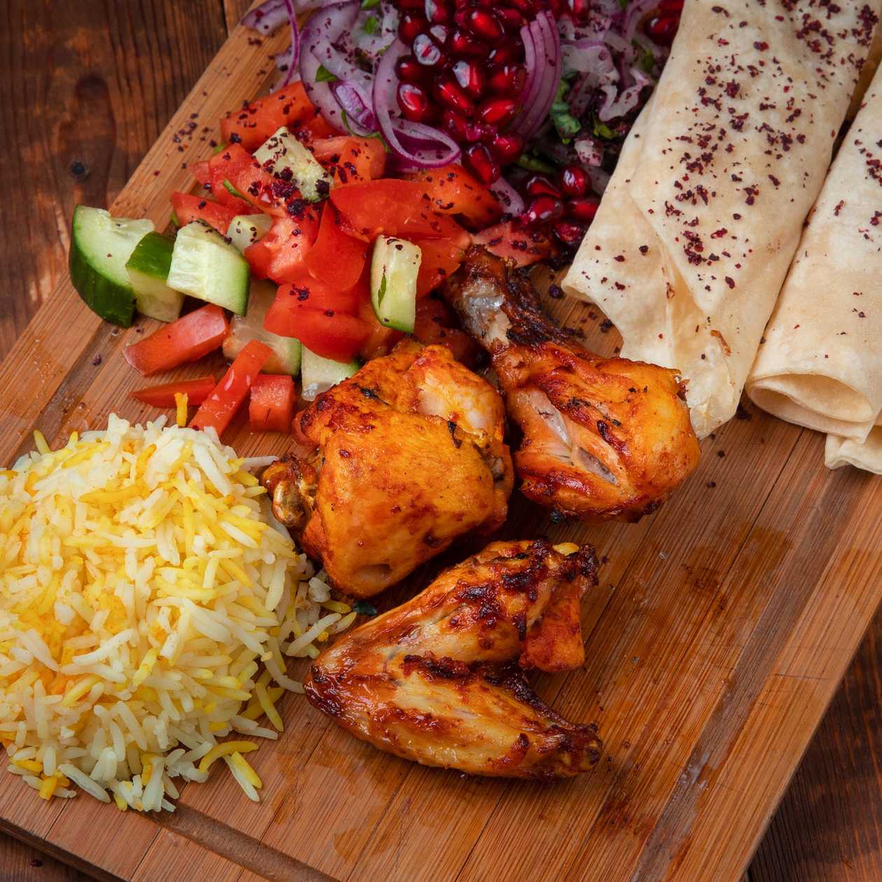 Chicken Portioned Kebab (Fillet, Thighs, Wings)