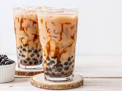 Milk Tea with Tapioca
