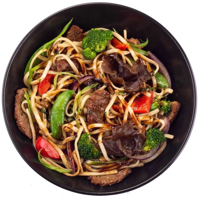 Удон Телятина Блек Пепер