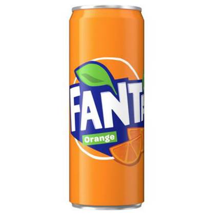 Orange Fanta Can