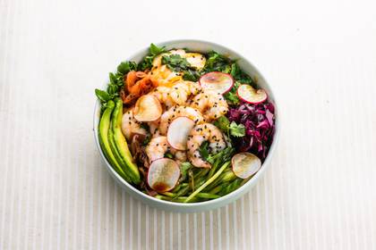 Shrimp-Avocado Bowl