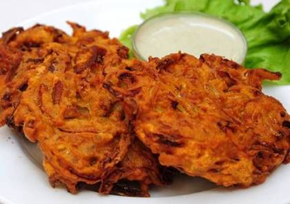 Onion Bhaji Menu