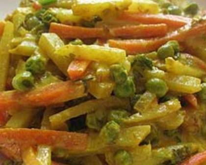 Vegetable Dish Menu