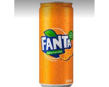 Fanta laranja lata