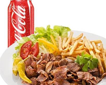 Kebab Plate with Rice Menu