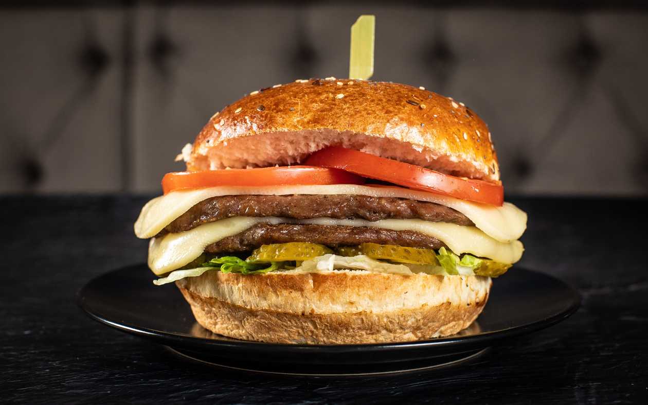 Double cheeseburger