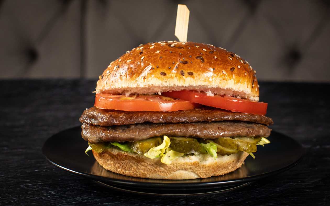 Double hamburger