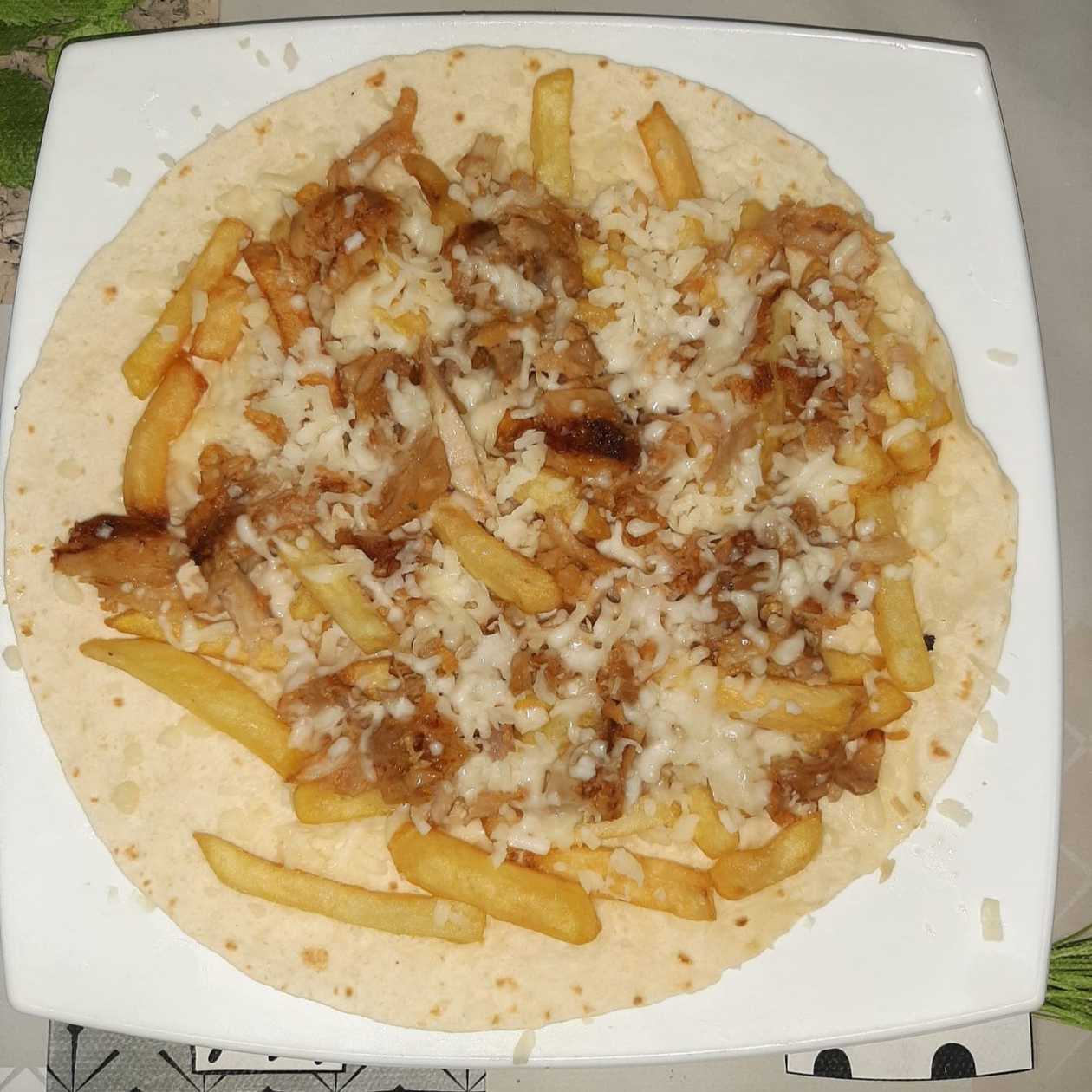 Cheese Durum, Carne de Vaca, Batata e Queijo