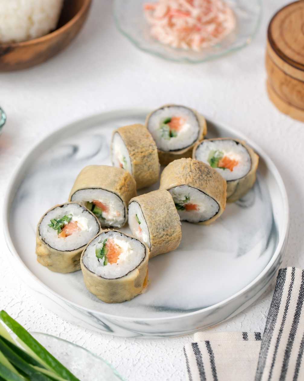 Soft Tempura Salmon