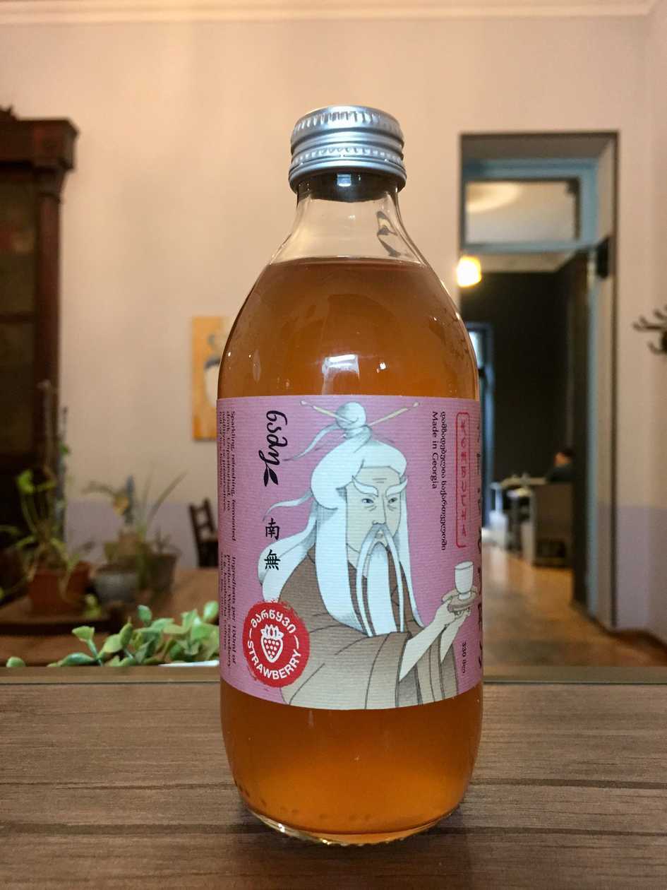 Strawberry Kombucha 0.33L