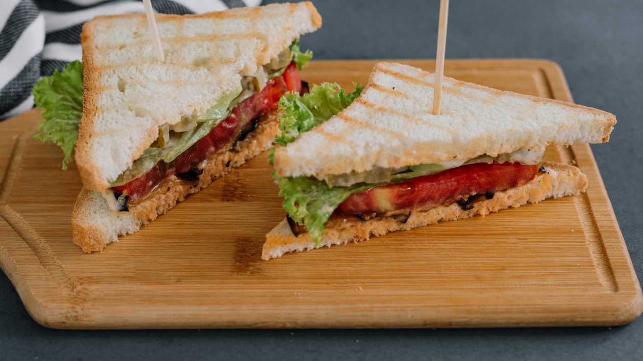 Eggplant Sandwich