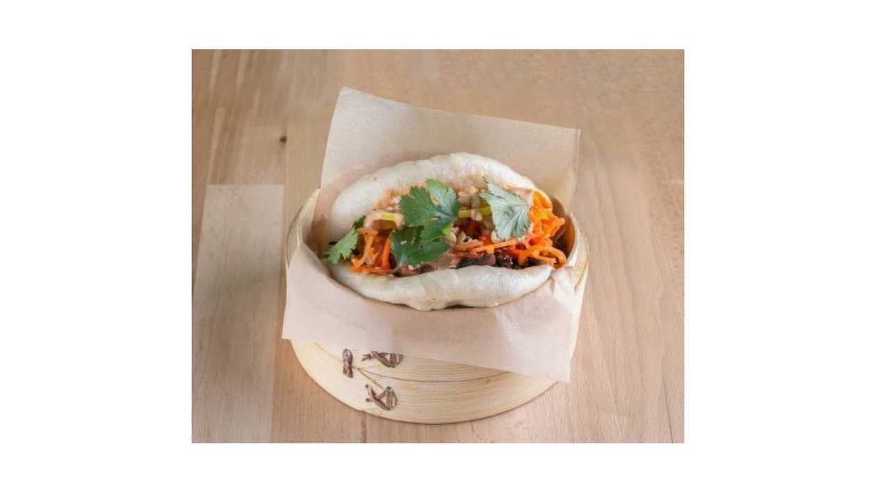 Bao with Soy Nuggets