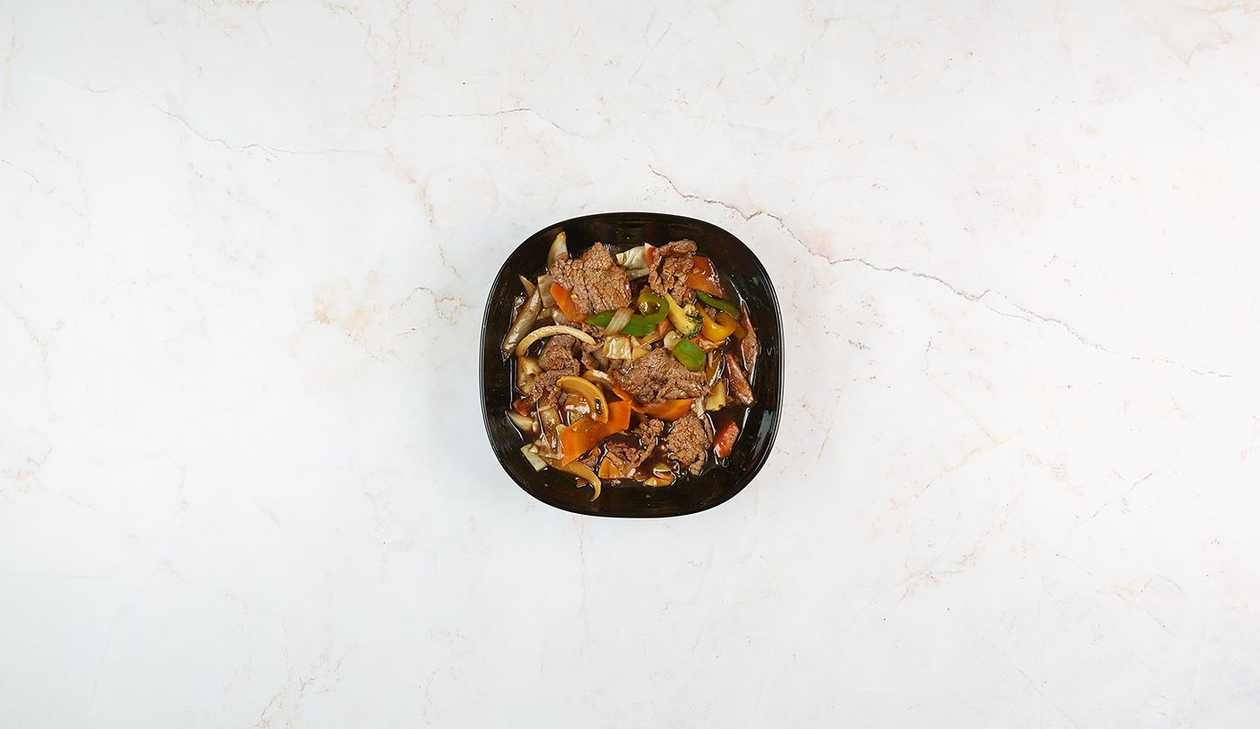 17. Beef with vegetables