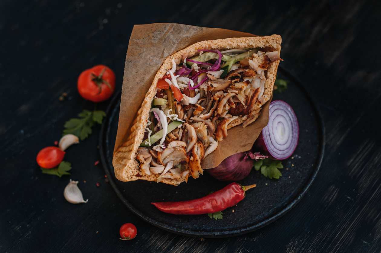 Kebab in the pit