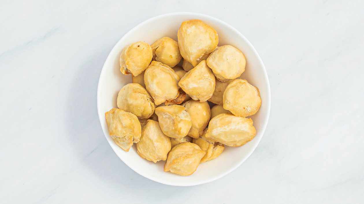 Fried dumplings with meat (large portion)
