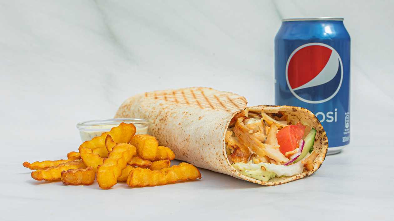 Large kebab combo