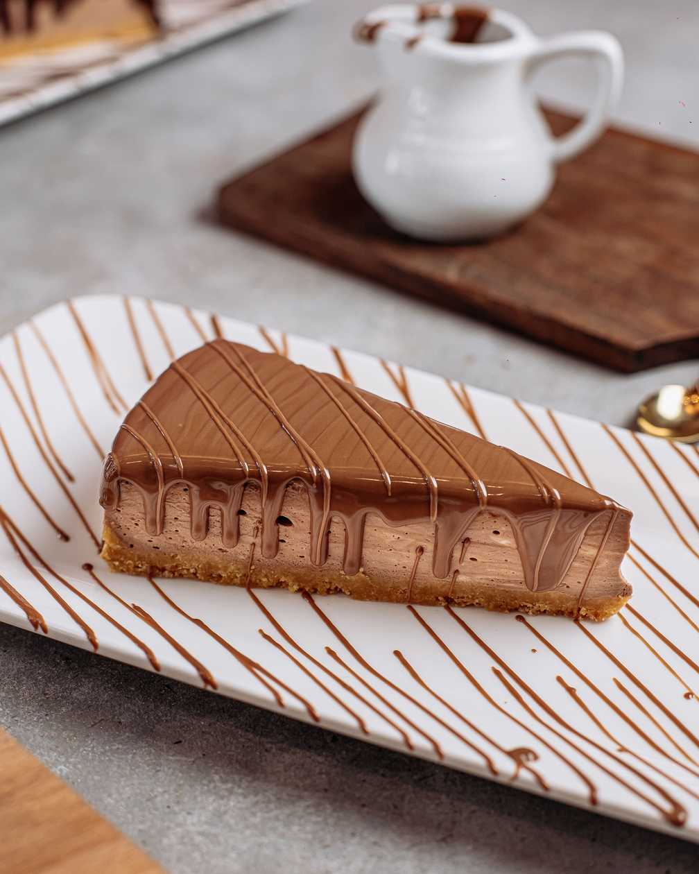 Chocolate cheesecake