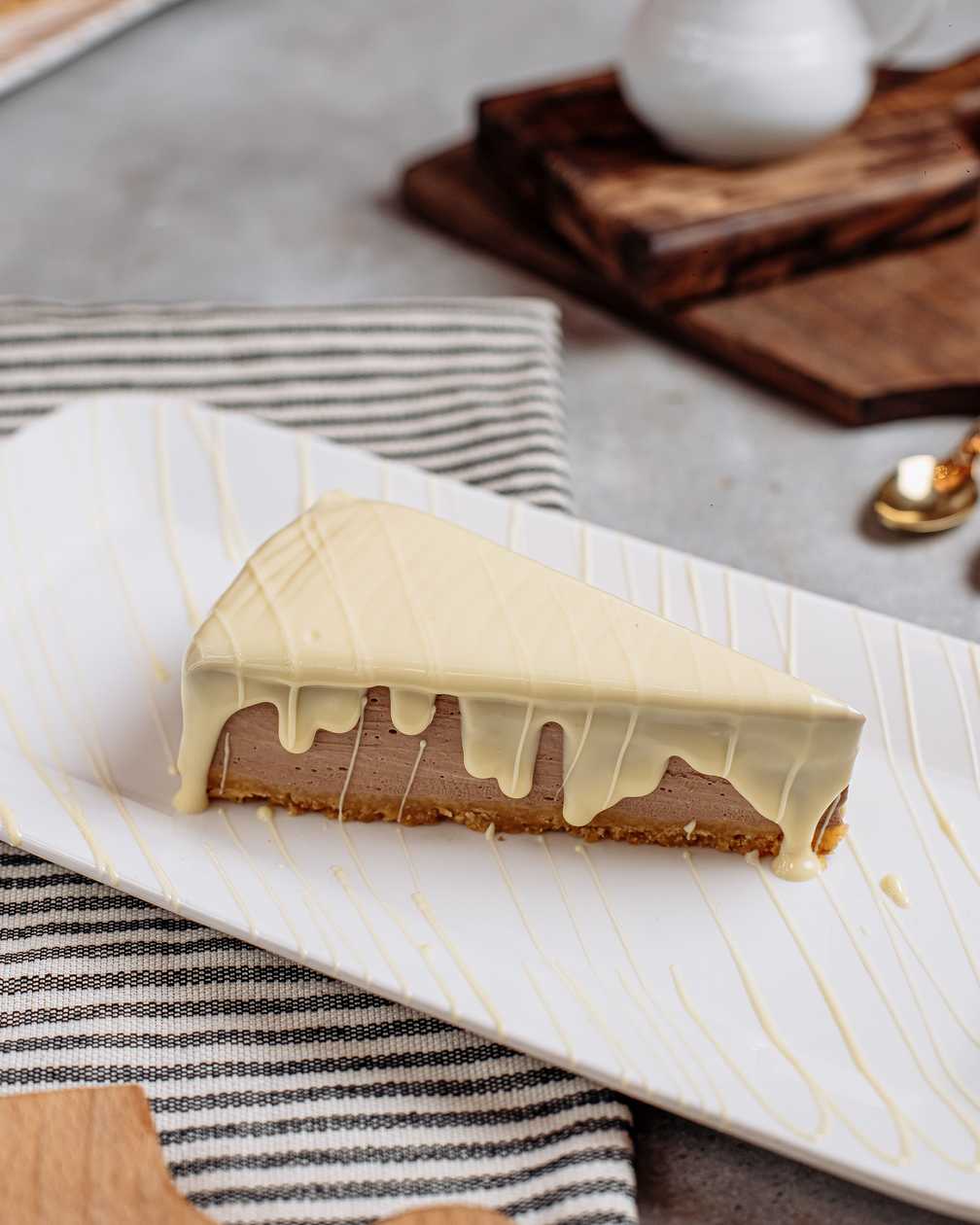 White chocolate cheesecake