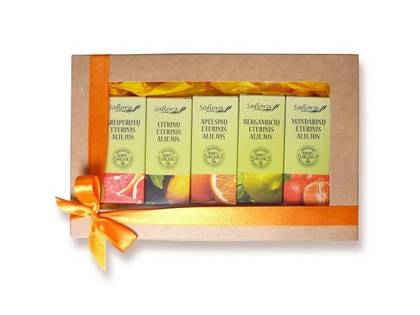Žavingas aromatas - eterinių aliejų rinkinys