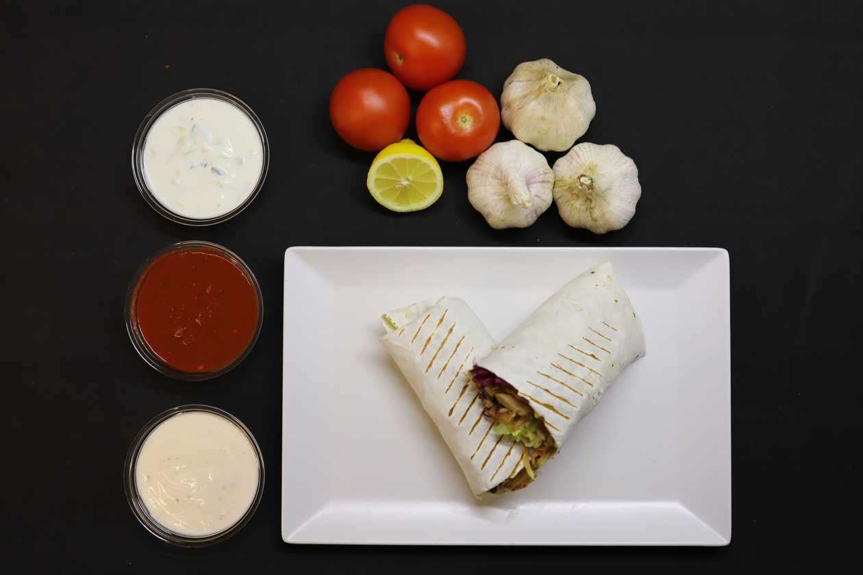 Special durum (only meat and dressing)