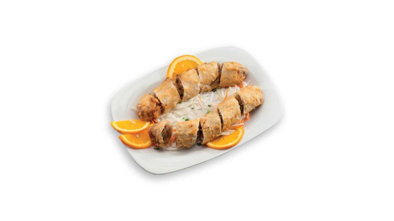 5. Mixed Meat  Spring Rolls